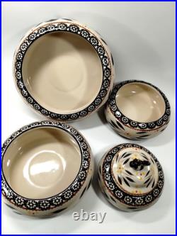 TEMPTATIONS by TARAOld World Bee Hive4 Stacked BowlsServewareBakewareXLNT