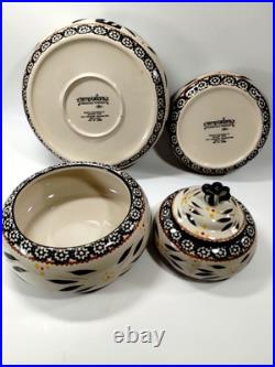 TEMPTATIONS by TARAOld World Bee Hive4 Stacked BowlsServewareBakewareXLNT
