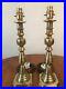 Tall_Elegant_Period_Brass_Candlestick_Table_Lamps_PAIR_H33cm_Beehive_Diamond_01_gg