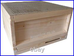 The National bee hive kit with brood box, frames, wax and two supers