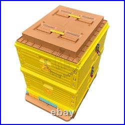 Thermo Hive Langstroth Full Beehive Insulated Plastic Yellow FULLY ASSEMBLED