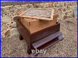 Traditional WBC Cedar Wood Beehive Full Hive, Freshly cleaned and painted. VGC