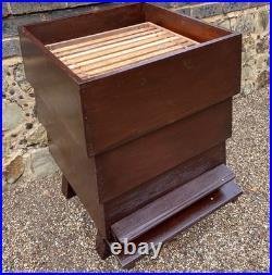 Traditional WBC Cedar Wood Beehive Full Hive, Freshly cleaned and painted. VGC