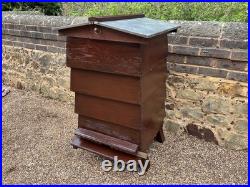 Traditional WBC Cedar Wood Beehive Full Hive, Freshly cleaned and painted. VGC