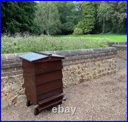 Traditional WBC Cedar Wood Beehive Full Hive, Freshly cleaned and painted. VGC