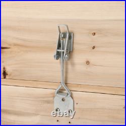 UK 4 Tiers Langstroth Beehive Box Beekeeping Tools Super & Brood Bee Hive Frames