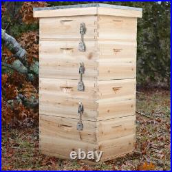 UK Langstroth Wooden Bee Hive Supply Brood Box Beekeeper Beekeeping Beehive Kits UK Langstroth Wooden Bee Hive Supply Brood Box Beekeeper Beekeeping Beehive Kits