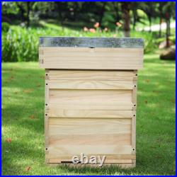 UK National Bee Hive Supply Brood Box Beekeeper Beekeeping Wooden Beehive Kit UK National Bee Hive Supply Brood Box Beekeeper Beekeeping Wooden Beehive Kit