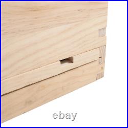 UK National Bee Hive Supply Brood Box Beekeeper Beekeeping Wooden Beehive Kit UK National Bee Hive Supply Brood Box Beekeeper Beekeeping Wooden Beehive Kit