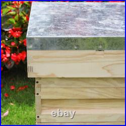 UK National Pine Wood Bee Hive Supply Brood / Supers Box Beekeeping Beehive Kit