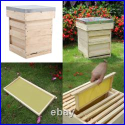 UK National Wood Bee Hive House Brood Super & Brood Box Beekeeper Beekeeping Kit