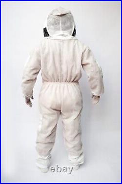 Unisex 3Layer Beekeeping Ultra Ventilated Pilot Veil Bee Suit Xmas Gift. 4XL