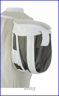 Unisex 3Layer Beekeeping Ultra Ventilated Pilot Veil Bee Suit Xmas Gift. 4XL