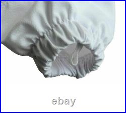 Unisex 3Layer Beekeeping Ultra Ventilated Round Veil Bee Suit. FREE GLOVES. 3XL