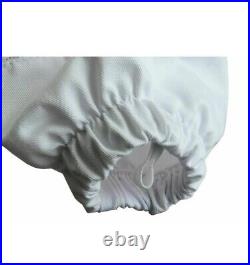 Unisex 3 Layer Beekeeping Ultra Ventilated Round Veil Bee Suit & FREE GLOVES. L