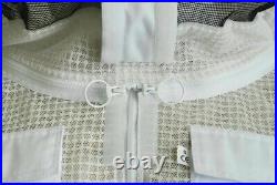 Unisex 3 Layer Beekeeping Ultra Ventilated Round Veil Bee Suit. Xmas Gift. 2XL
