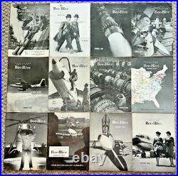 United Aircraft UA Lot of 47 BeeHive Bee Hive Magazines 1943 1968 Pictorial