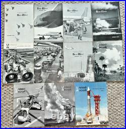 United Aircraft UA Lot of 47 BeeHive Bee Hive Magazines 1943 1968 Pictorial