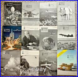 United Aircraft UA Lot of 47 BeeHive Bee Hive Magazines 1943 1968 Pictorial