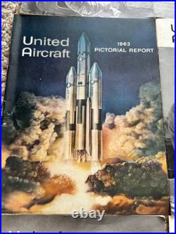 United Aircraft UA Lot of 47 BeeHive Bee Hive Magazines 1943 1968 Pictorial