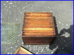Used Commercial Bee Hive Complete with brood chamber & three supers