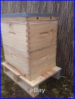 Used Langstroth 10 frame Bee Hive deal 1 deep Super 1 Brood (Royalboroughhoney)