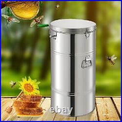 VEVOR 2 Frame Manual Beehive Honey Extractor Centrifugal Force Stainless Steel