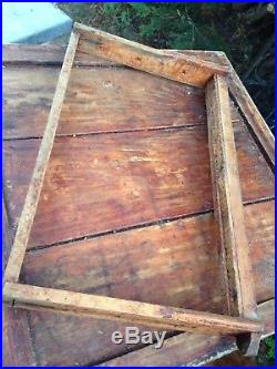 Vintage French Bee Hive With Frames