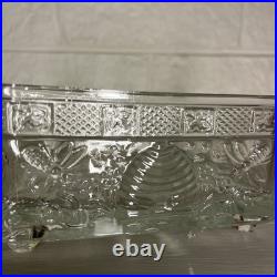 Vintage Indiana Tiara Clear Glass Honey Bee Hive Candy Dish BOTTOM ONLY