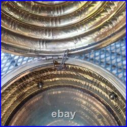 Vintage Mottahedeh Brass Beehive Box Bee Hive Lidded Jar Museum Reproduction