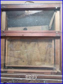 Vintage Observation Hive. Beehive. Beekeeping