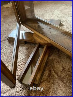 Vintage Rotating Beehive Observation Frame, Bee Observatory Beekeeping OOAK