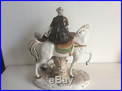 Volkstedt dresden sitzendorf vienna beehive mark horse figurine rare porcelain