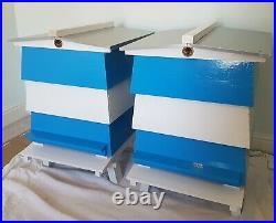 WBC Bee Hives New Custom Painted Assembled Beehives Cedar Wood Complete
