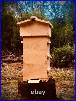 Warre Beehive Cypress Timber- Diy Kit Natural Beekeeping