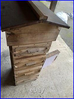 Warre bee hive used With Copper Roof