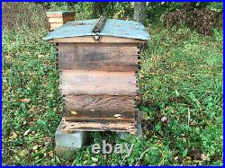 Wbc bee hive with two super and brood chamber comes with some frames