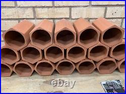 Wine cooler/ organizer. Bee-hive stackable terracotta shape