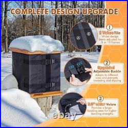 Winter Bee Hive Wrap 2 Pack 10 8 Frame Beehive 600D Oxford Protection Cover