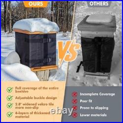Winter Bee Hive Wrap 2 Pack 10 8 Frame Beehive 600D Oxford Protection Cover