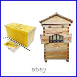 Wooden 7/4bee Spleen Beehive Bee Mating Hives for Breeding Rearing