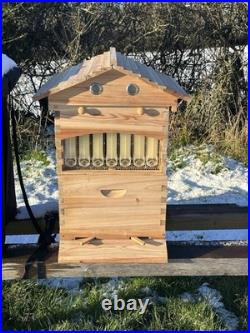 Wooden 7 Section Auto Honey Harvesting Hive Keeping Bees Has Never Been So Easy