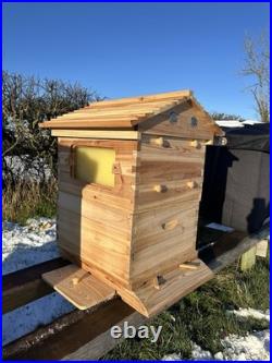 Wooden 7 Section Auto Honey Harvesting Hive Keeping Bees Has Never Been So Easy