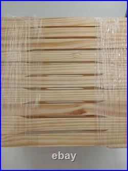 Wooden Bee Hive Crate Panels Beekeeping Pine 12 x 13 x 16 Inches Beehive Frames