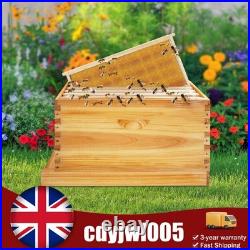 Wooden Bee Incubator 5-Frame Bee Hive Box Kit Queen Bees Farming Hive with5 Frames
