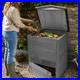Wooden_Beehive_Compost_Bin_288L_with_Lid_Access_Hatch_Grey_01_dusq