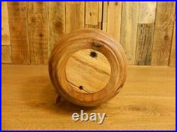 Wooden Bird House Nesting Box Round Bee Hive