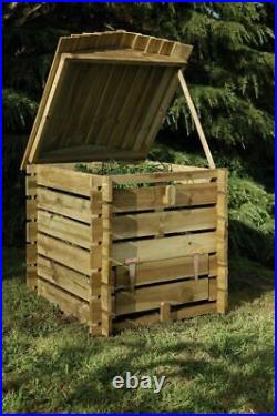 Wooden Garden Compost Bin Forest Beehive Pressure Treated Composter 86 x 0.75