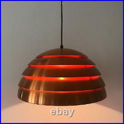 XL Mid Century Modern BEEHIVE Pendant Lamp by HANS-AGNE JAKOBSSON, 45 cm